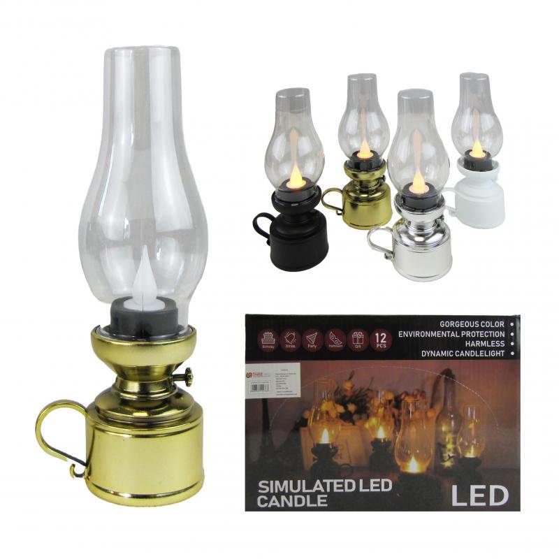 Mini lampa naftowa LED 18cm